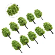 The Perfect Scenery Decoration for Your Building Model 10Pcs Model Trees Set