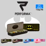 [現貨] [PERFORMA] PERFECT 7-DAYS PILL CONTAINER 錠劑盒 DC英雄系列