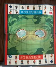 Milton Bradley Stratego Game 1970 Replacement GAME BOARD