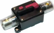 IMC Audio 80 Amp Audio Inline Circuit Breaker 12V w/ Manual Reset Fuse 0 or 2 Ga