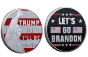 Donald Trump 2024 " I'LL BE BACK " Coin - Silver...Golf Ball Marker