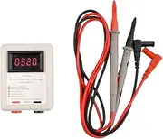 800V Digital Capacitor Voltage Tester Fast Discharger High Volt Discharging Tool Electronic Repair Display Matenance Protection Used in Product R&D, Component Incoming Inspecti(Red Display)