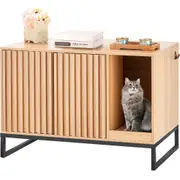 Cat Litter Box Enclosure Hidden Litter Box Furniture 31.5"L x 20"W x 22"H