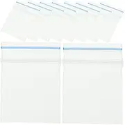 COMNESTBI 100pcs Mini Sealing Bags Transparent Storage Pouches for Dollhouse Accessories Jewelry Organizer Easy Open Portable for Travel Tidying up