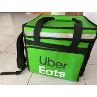 在飛比找蝦皮購物優惠-二手Uber eats保溫箱，含隔層