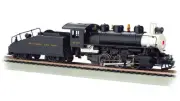 Bachmann USRA 0-6-0 w/ Slope-Back Tender B&O #1143 - Standard DC - HO Scale