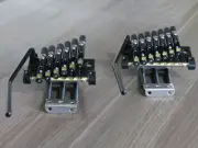 Headless guitar bridge 6, 7, 8 strings tremolo by Nova Guitar Parts