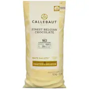 Callebaut Recipe W2 White Chocolate Callets? 22 lb. WS-409CW2554