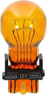 Wagner Lighting BP3757NALL Long Life Natural Amber Miniature Bulb - Card of 2