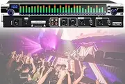 31-Band Stereo Graphic EQ, 10 Preset Effects and Low/mid/treble Independent Adjustment, Output HD Sound Quality, for Digital Equalizer for Recording Studio