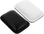 HAPINARY Ergonomic Keyboard Wrist Pad Pack Wrist Rests Pads Soft Leather Non-Slip Reduces Fatigue
