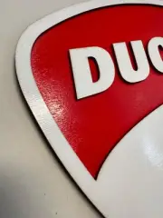 Ducati Sign, Wall Art, Metal Decor, Workshop Decor, Garage Decor, Man Cave