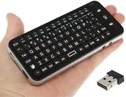 LYX 2.4GHz Mini Wireless Air Mouse + Keyboard + Remote Control with USB Mini Receiver & SD/MMC Card Slot for PC/Smart TV/Laptop/Android TV Box+Highly Recommended