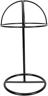 Cabilock Hat Display Stand Hat Clips for Travel Bag Clear Multi Function Kitchen Rack Travel Hat Case Wig Storage Rack Hat Hooks Retail Hat Display Bass Hat Cap Display Hanger Metal Black
