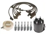 ACDelco Ignition Kit Distributor Rotor Cap Wire Spark Plugs for GMC Chevy 4.3 V6