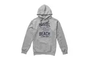 SpongeBob SquarePants Mens Mussle Beach Lifting Team Hoodie (Sport Heather) - UTTV8812