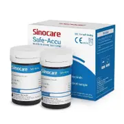 Test Strips & Lancets Safe-ACCU 100 Pcs Blood Glucose （no Meter）