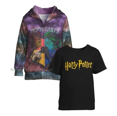 Harry Potter Boys Hoodie Sweatshirt Jacket T Shirt Set 2T 3T 4T 5T 3 4 5 Toddler
