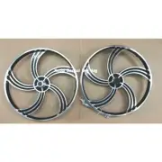 Pair of 20" Bicycle Mag Wheels Set 6 SPOKE BLACK FOR GT DYNO HARO Express Ship