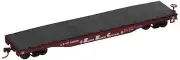Bachmann ~ HO Scale ~ SANTA FE 52' FLATCAR 17302