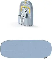 [Joseph Joseph] Pocket Folding Space-Saving, Compact Table-top Ironing Board Regular - Grey/Yellow + Spare Pocket Ironing Board Cover