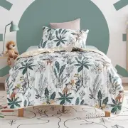 Jack & Ava Comforter Set (Cheeky Monkey) - Double
