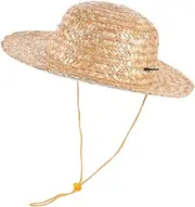 [TOGEVAL] Kids Original Color Children's Hat Beach Sun Hat for Outdoor Activities DIY Craft Material for Toddlers 35cm Diameter