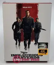 INGLOURIOUS BASTERDS [4K UHD + 2D] Blu-ray STEELBOOK [FILMARENA] XL FULLSLIP