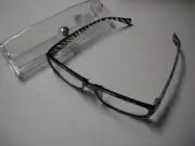 Reading Glasses W/Case, Safari Black Tiger Stripe, Strength 1.25, Brand New