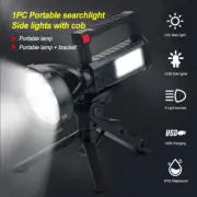 90000ML Super Bright LED Searchlight Rechargeable Spotlight Handheld Flashlight