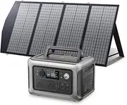 ALLPOWERS Portable Power Station R600 299Wh 600W LiFePO4 Battery w/ 140W Solar Panel SP029 Solar Generator 1 Hour Fast Charging MPPT UPS Power Supply Backup for Emergency Camping RV Home Use