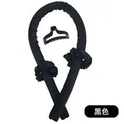 Heatless Hair Curling Headband Black - One Size