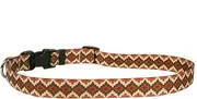 Yellow Dog Design Aztec Sand Dog Collar 3/8" Wide and Fits Neck 8 to 12", X-Small