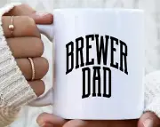 Brewer Dad Father's Day Mug Gifts Funny Coffee Cup Men Women Him Her