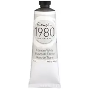 Gamblin 1980 Oil Paint 37ml Titanium White S1
