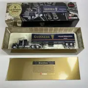 1.50 CORGI 55801 GUINNESS KENWORTH T925 & SEMI BOX TRAILER Ltd Ed