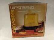 West Bend Electric Buttermatic Corn Popper Dome Popcorn No. 25467 - SEALED NOS