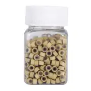 Professional Silicone Lining Micro Link Rings Beads for Hair Extensions 500pcs