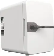 6L Mini Fridge USB Power Supply Thermoelectric Cooler and Warmer Beverage Refrigerator Cooler for Bar Camping Home Rvs Divers, White