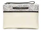 MIMCO MONTAGE MEDIUM POUCH CLUTCH HANDBAG WALLET in ALABASTER+ MIMCO DUST BAG