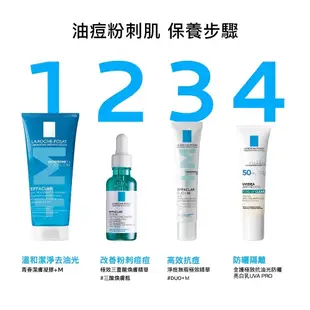 LA ROCHE POSAY 理膚寶水 新版淨痘無瑕極效精華DUO+M 40ml 實體簽約門市 立赫藥局