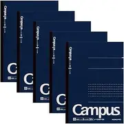 Kokuyo Campus notebook dot-filled B ruled 50 sheets A5 Roh -105BT-DB [5-volume set]