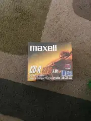 Maxell CD-R Blank Recordable Compact Discs Recordable 650 MB 74 Mins Box of 10.