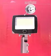 Keystone 100/90/80W Bronze LED Power & Color Select Wide Floodlight Mounts Incl