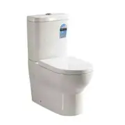 VIC KDK005 Back to Wall Box Rim Toilet Suite S-Trap 60-160mm, P-Trap 180mm