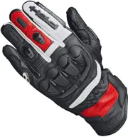 Held Misawa Motocycle Glove, black-white-red, Size 2XL for Men Black White Red