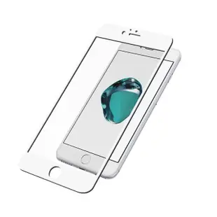 【PanzerGlass】iPhone 7 4.7吋 3D耐衝擊高透鋼化玻璃保護貼(白)