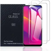 [2 PACK] Oppo A5 2020 Screen Protector Tempered Glass Screen Protector Guard - Case Friendly