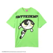 The Powerpuff Girls X atmos pink Color T-shirt Green Japan New
