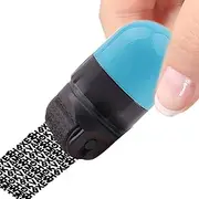 Inking Stamp, Roller for Mail Privacy | Roller Stamp with Double End Design | Effective Coverage Roller for Home Offices or a